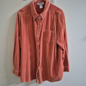 Women's button up collar shirt - size 1XL